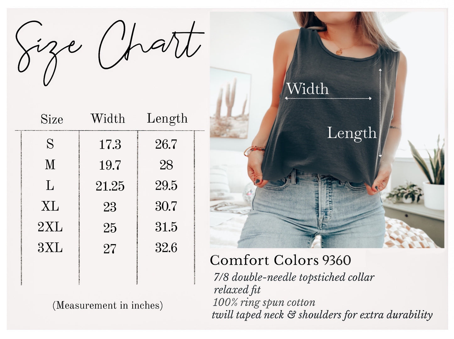 USA-God Bless America Comfort Colors Tank Top
