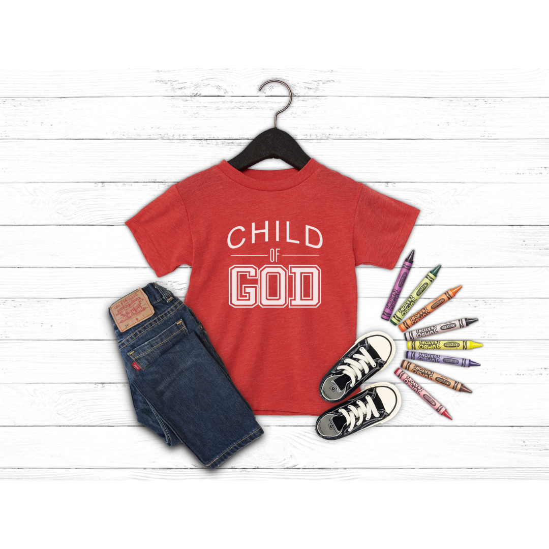 Child of God; Bella Canvas Toddler T-Shirt