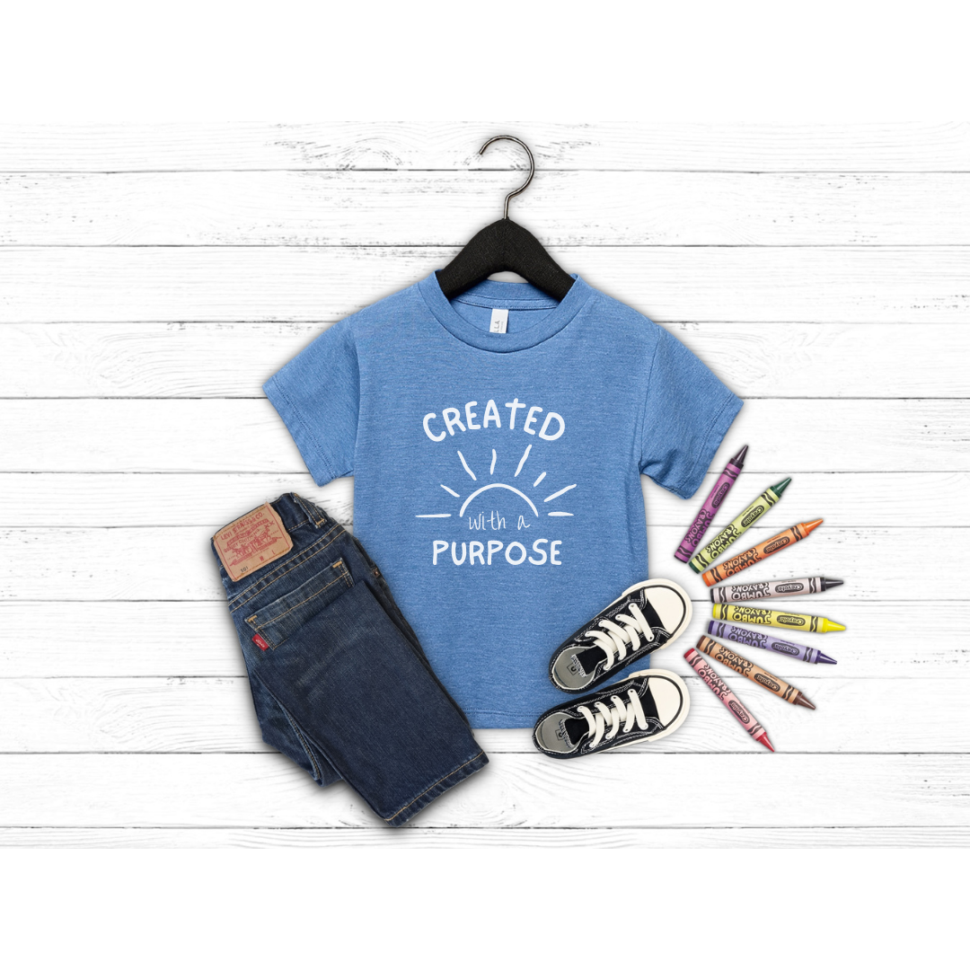Created With a Purpose; Bella Canvas Toddler T-Shirt