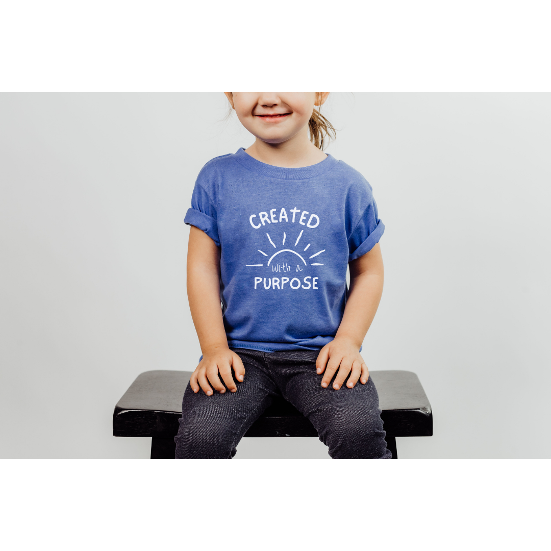 Created With a Purpose; Bella Canvas Toddler T-Shirt