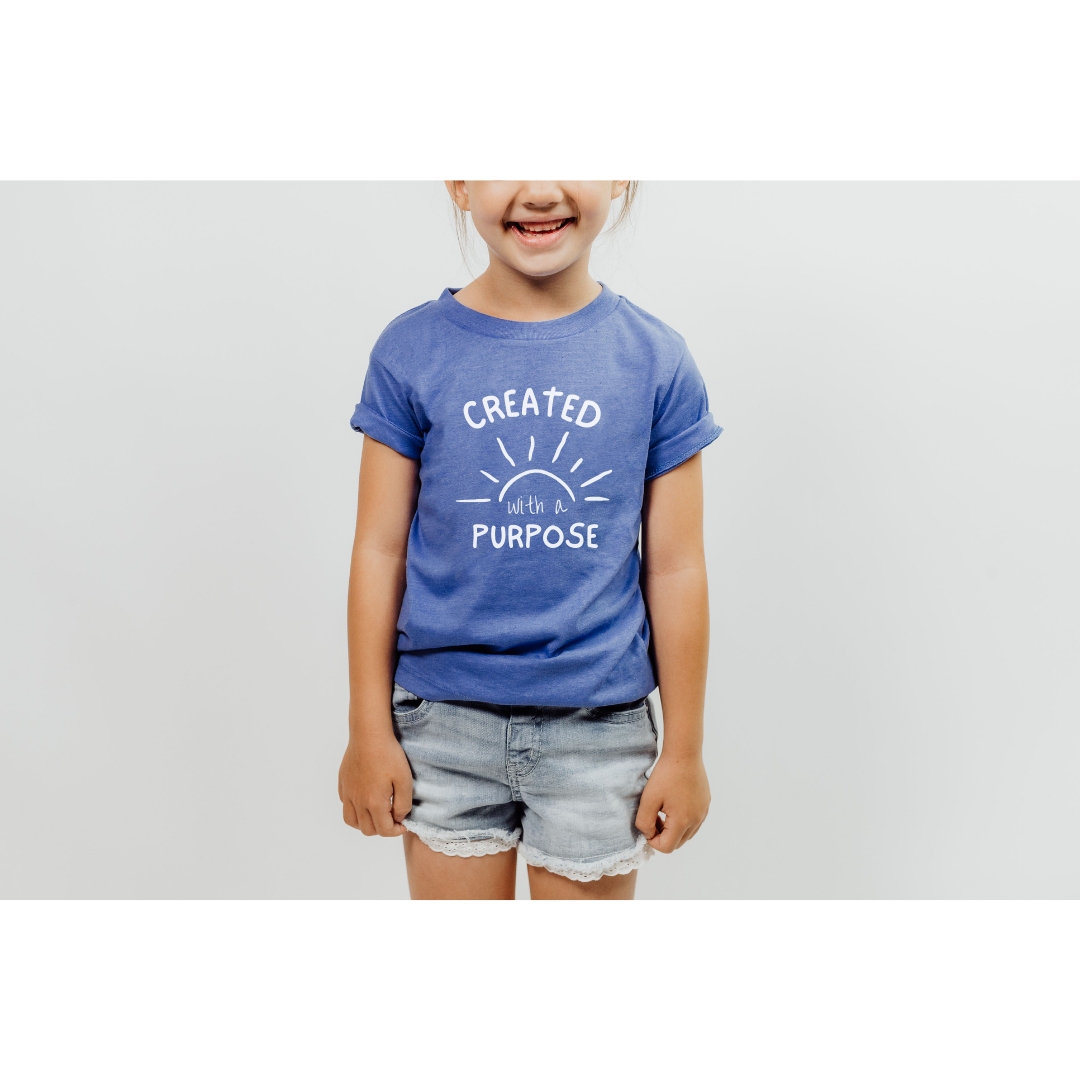 Created With a Purpose; Bella Canvas Toddler T-Shirt