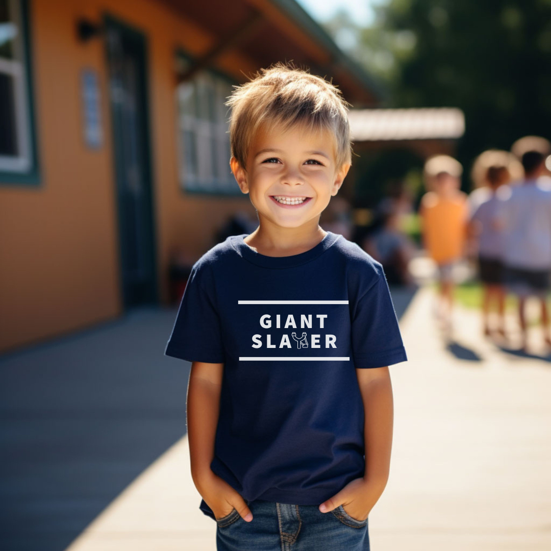 Giant Slayer; Bella Canvas Toddler T-Shirt
