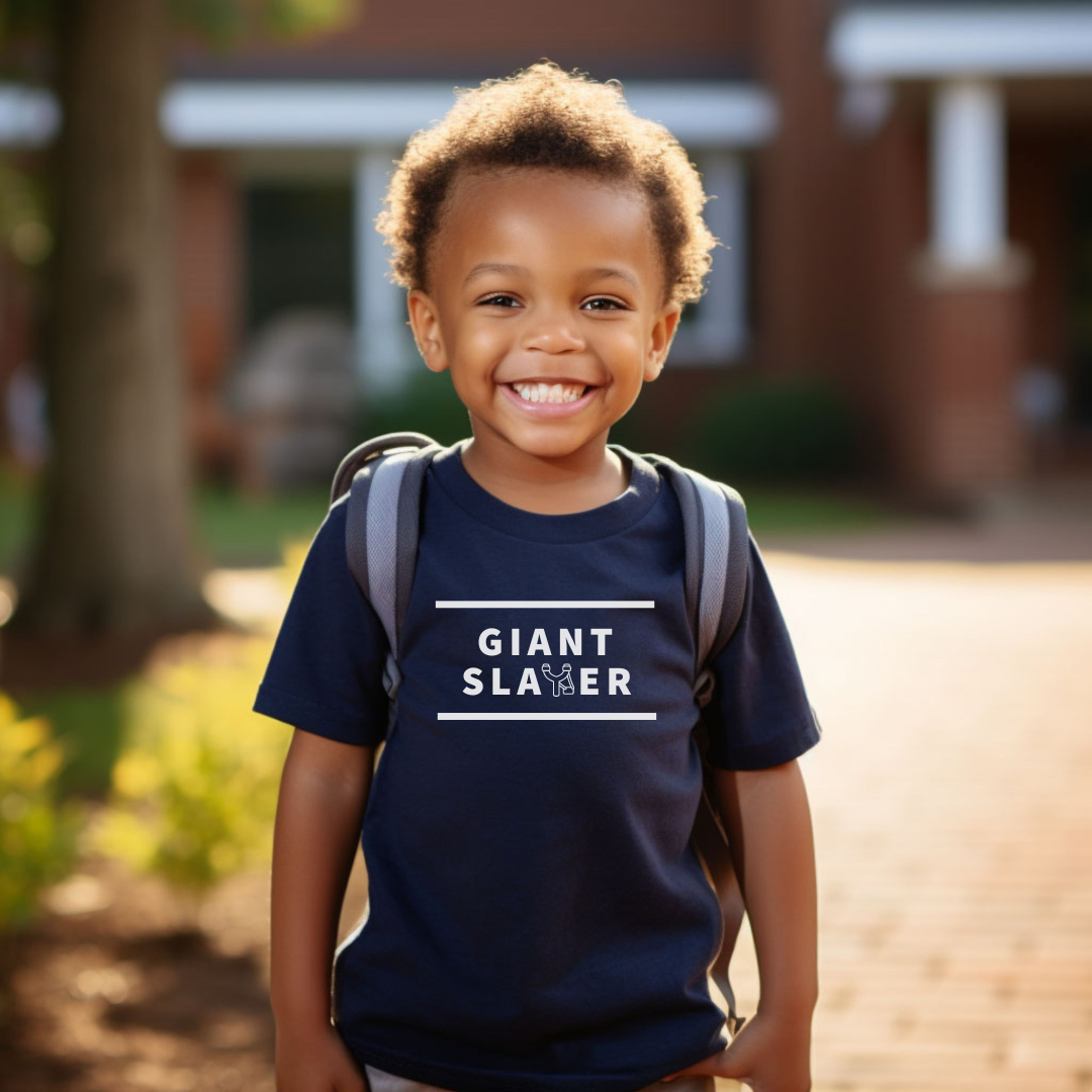 Giant Slayer; Bella Canvas Toddler T-Shirt
