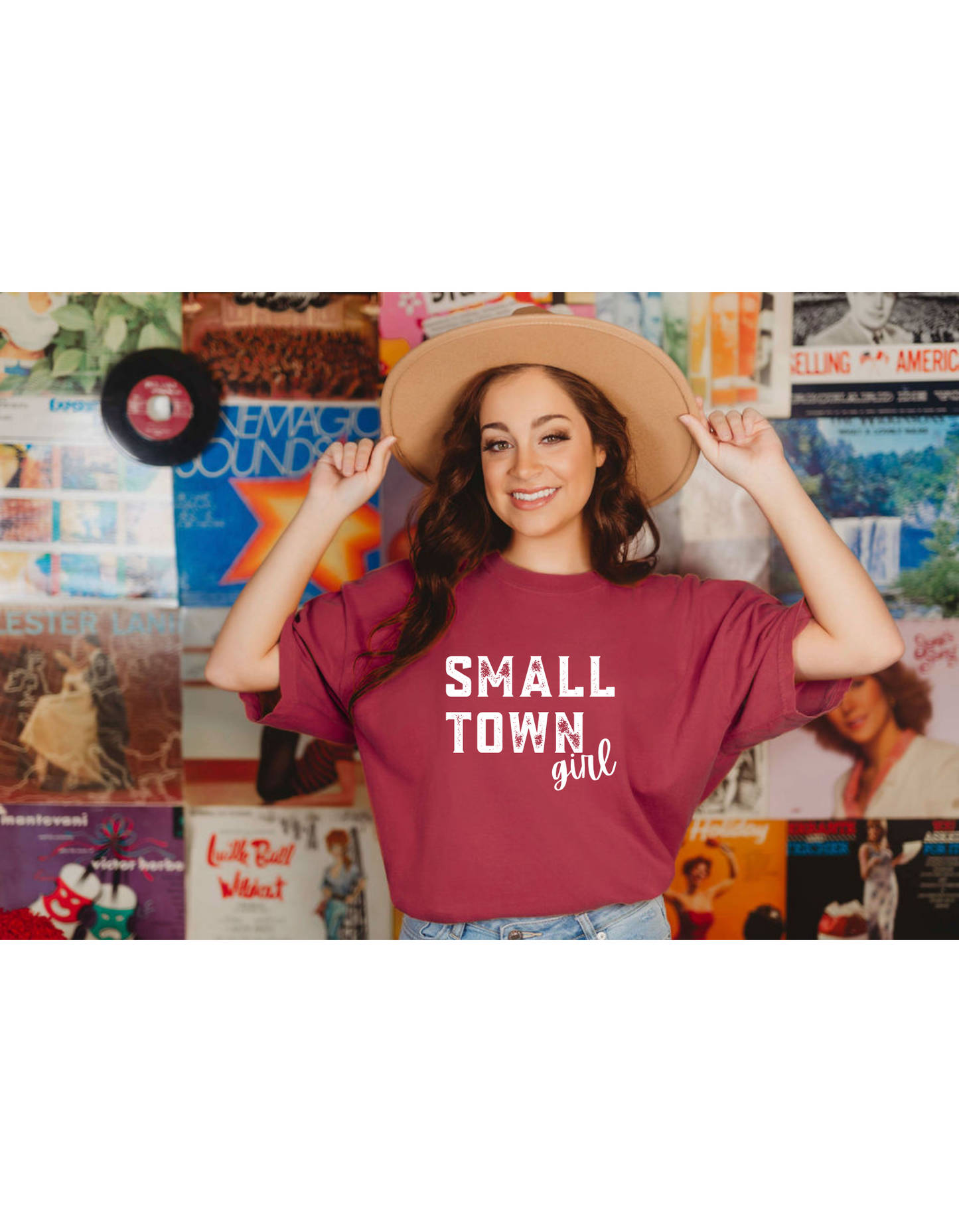 Small Town Girl, Comfort Colors T-shirt
