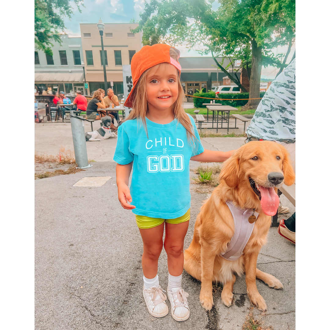 Child of God; Comfort Colors Youth T-Shirt