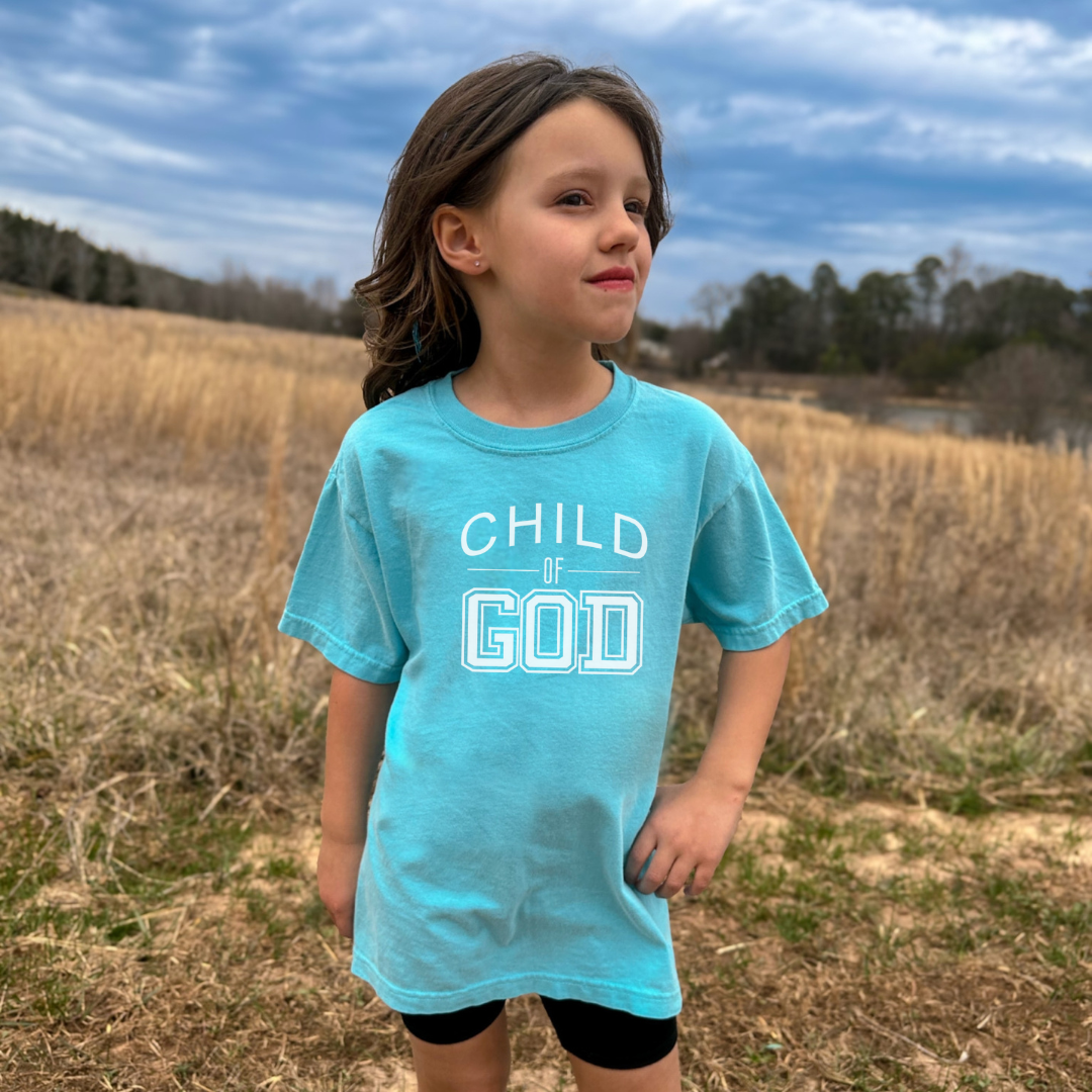 Child of God; Comfort Colors Youth T-Shirt