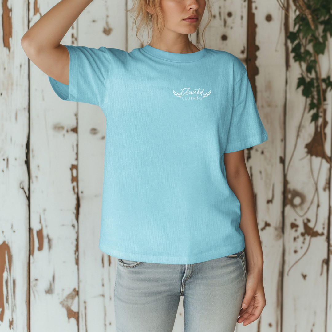 Elevated Clothing; Comfort Colors Front & Back T-shirt