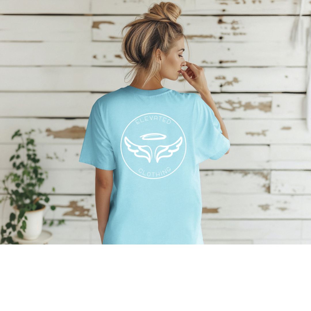 Elevated Clothing; Comfort Colors Front & Back T-shirt