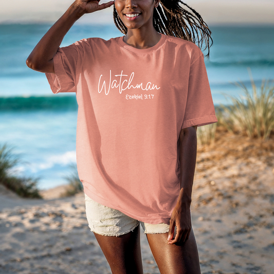 Watchman; comfort colors t-shirt