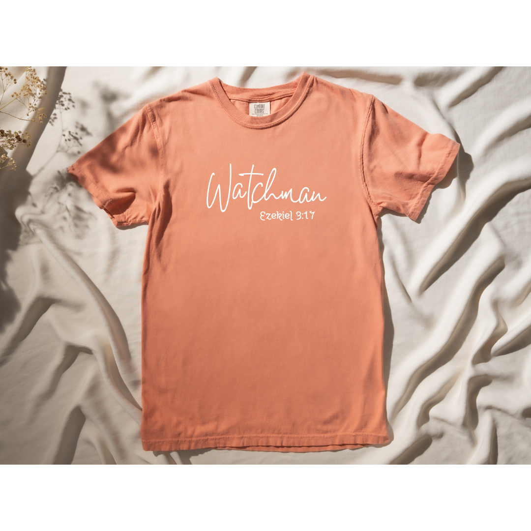 Watchman; comfort colors t-shirt